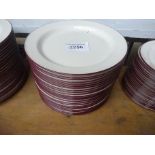 24 Steelite side plates.