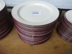 24 Steelite side plates.