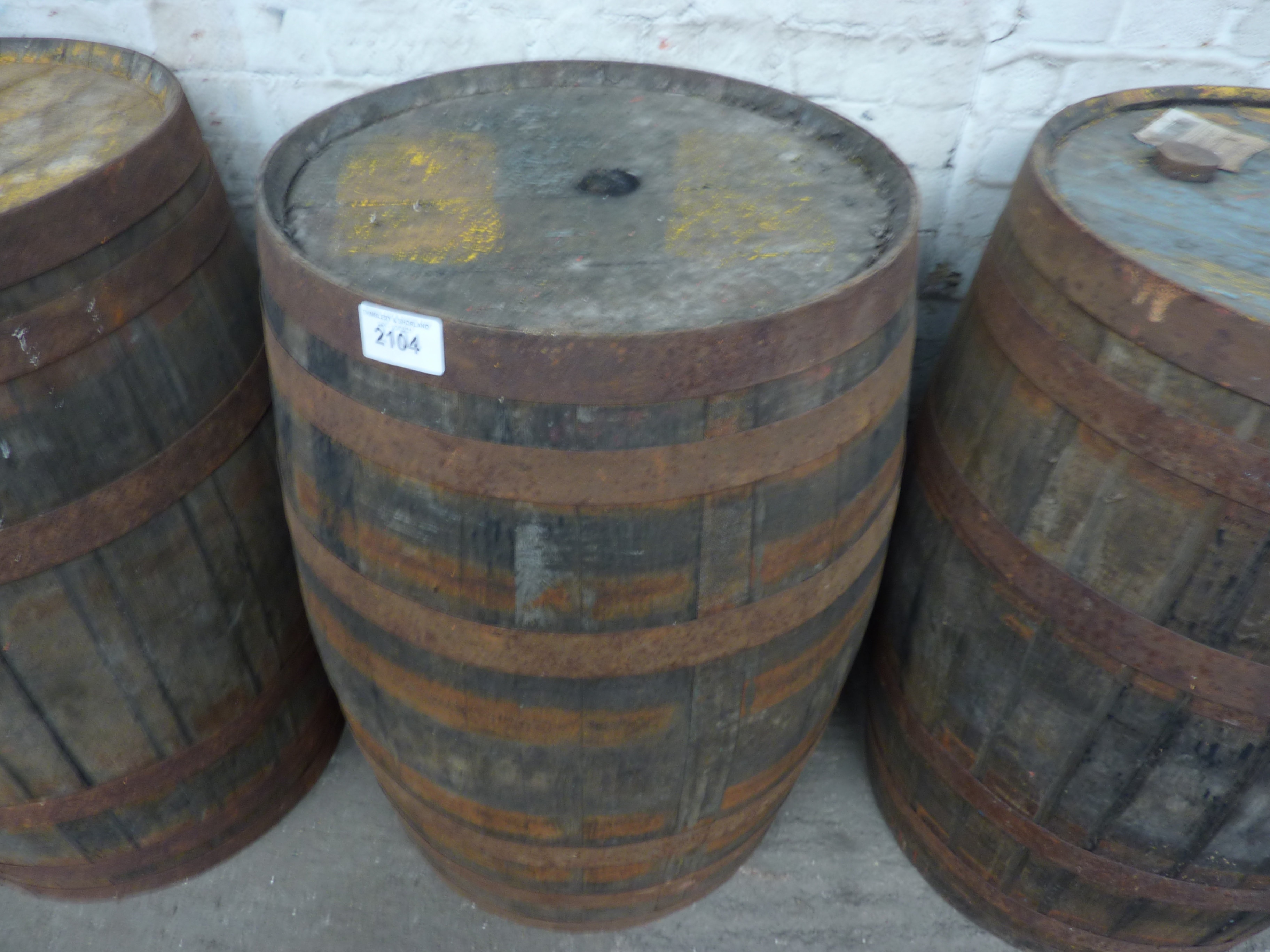 Wooden barrel