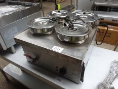 Infernus four pot electric Bain Marie