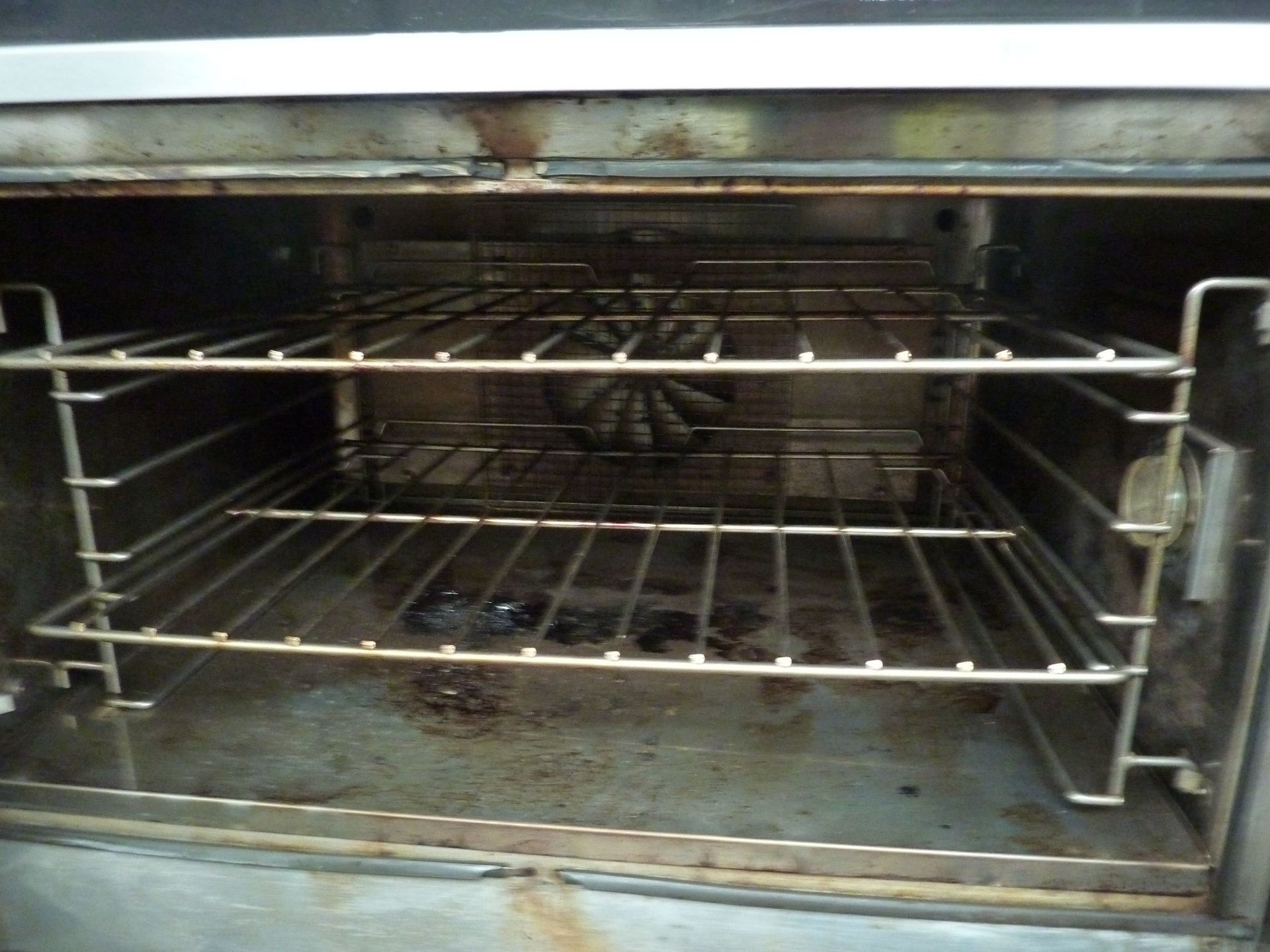 M Line Plus gas oven, with under shelf - Image 3 of 3