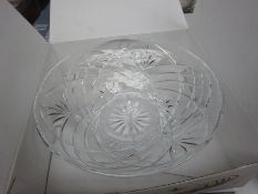 New Melodia crystal bowl centrepiece