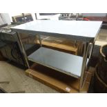 Diaminox preparation table and under shelf