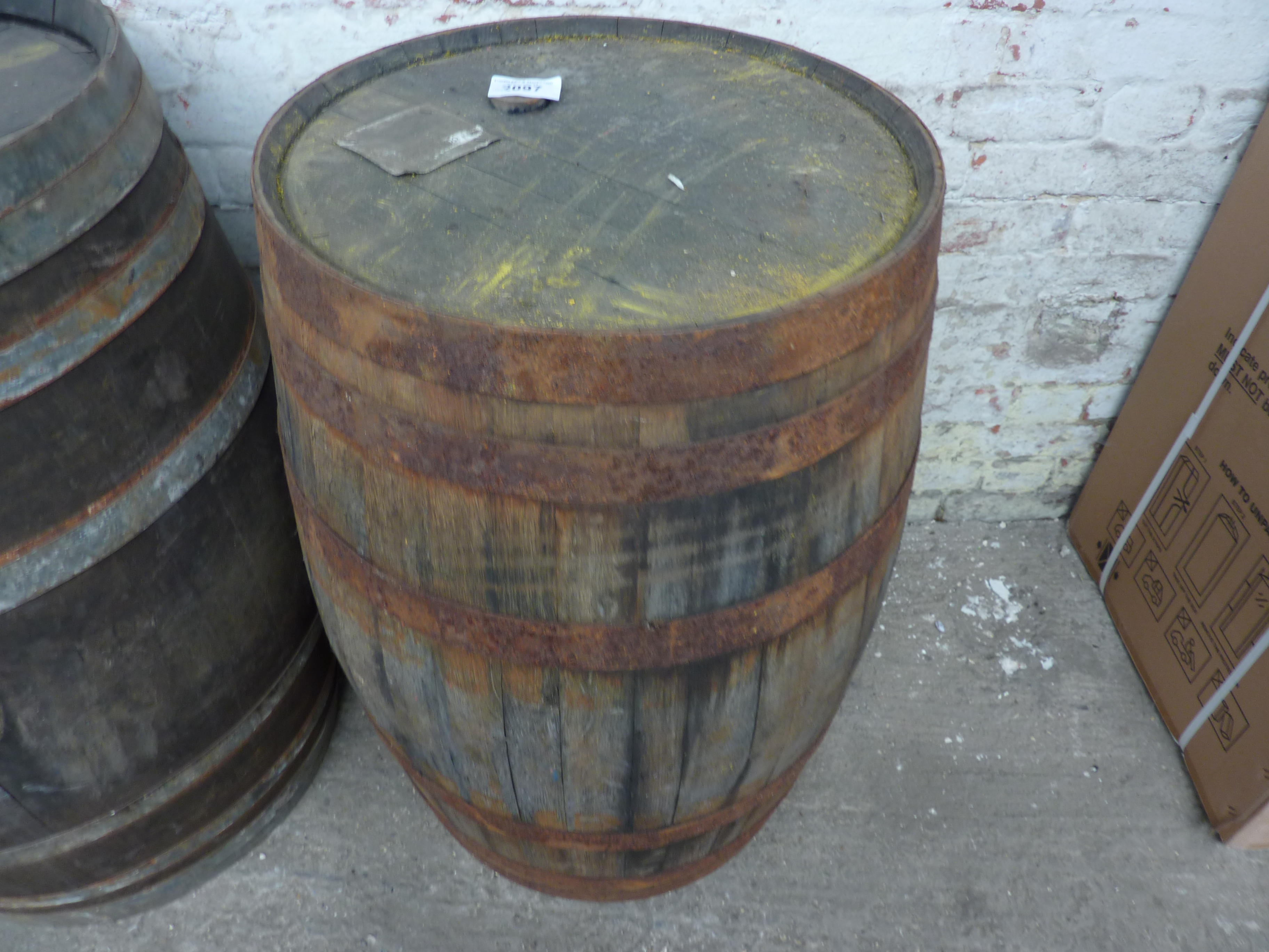 Wooden barrel