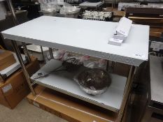 Diaminox preparation table and under shelf