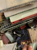 A quantity of Hornby 'OO' gauge engines, carriages, track and accessories