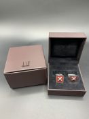 New Dunhill cufflinks marked 925