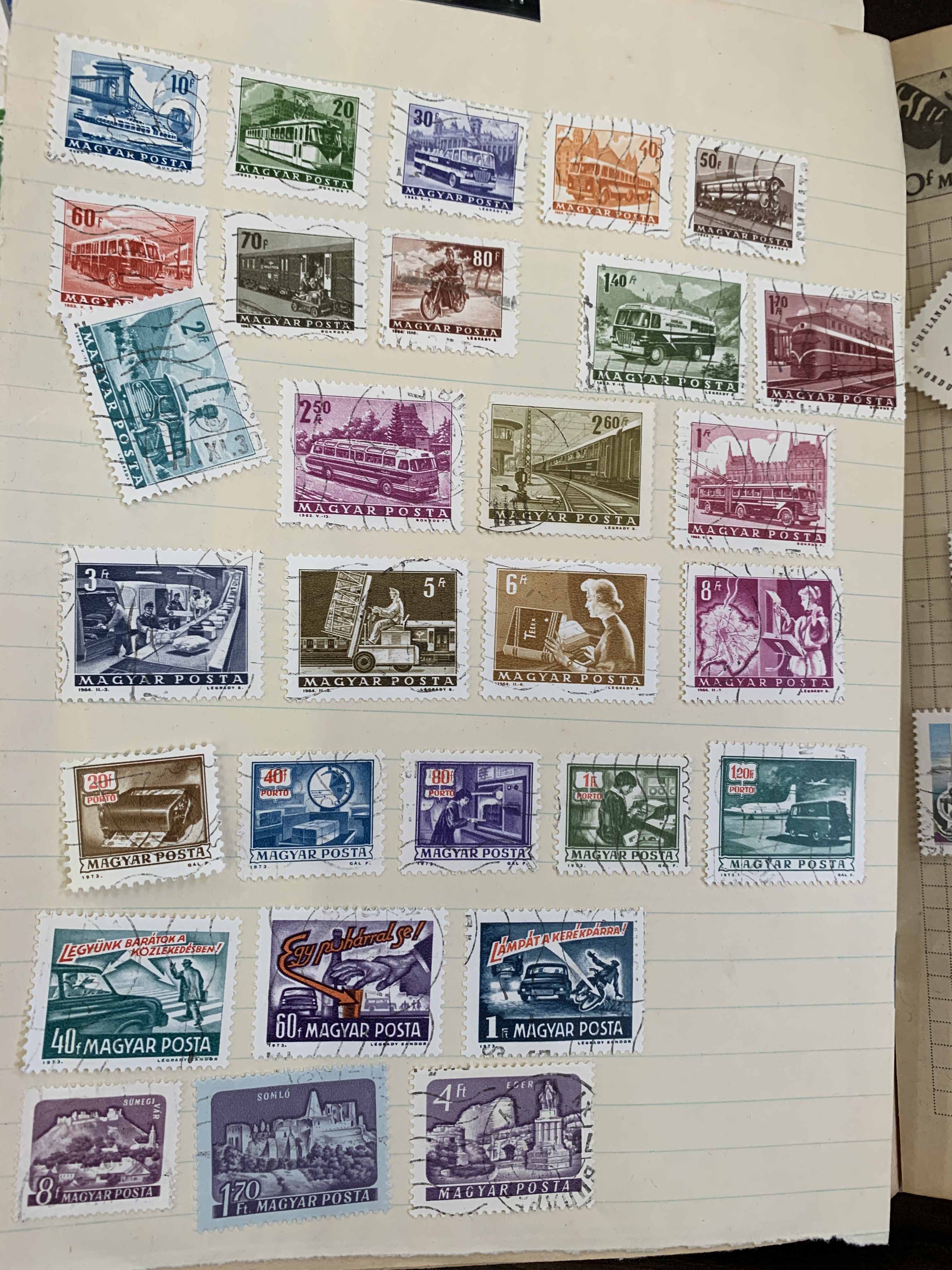 Junior stamp collection in Gay Venturer album and loose material - Image 4 of 4
