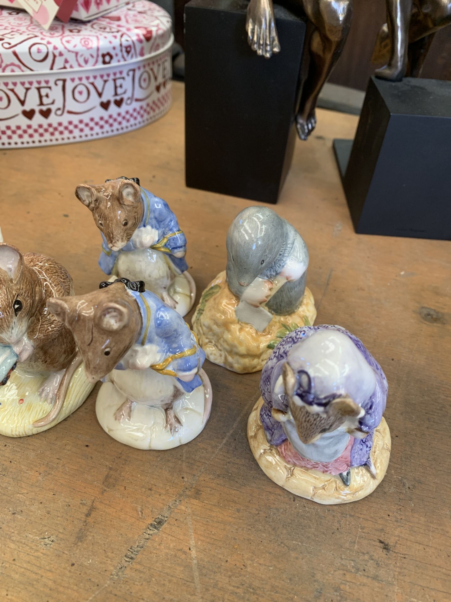 Six Royal Albert Beatrix Potter Figurines - Image 3 of 3