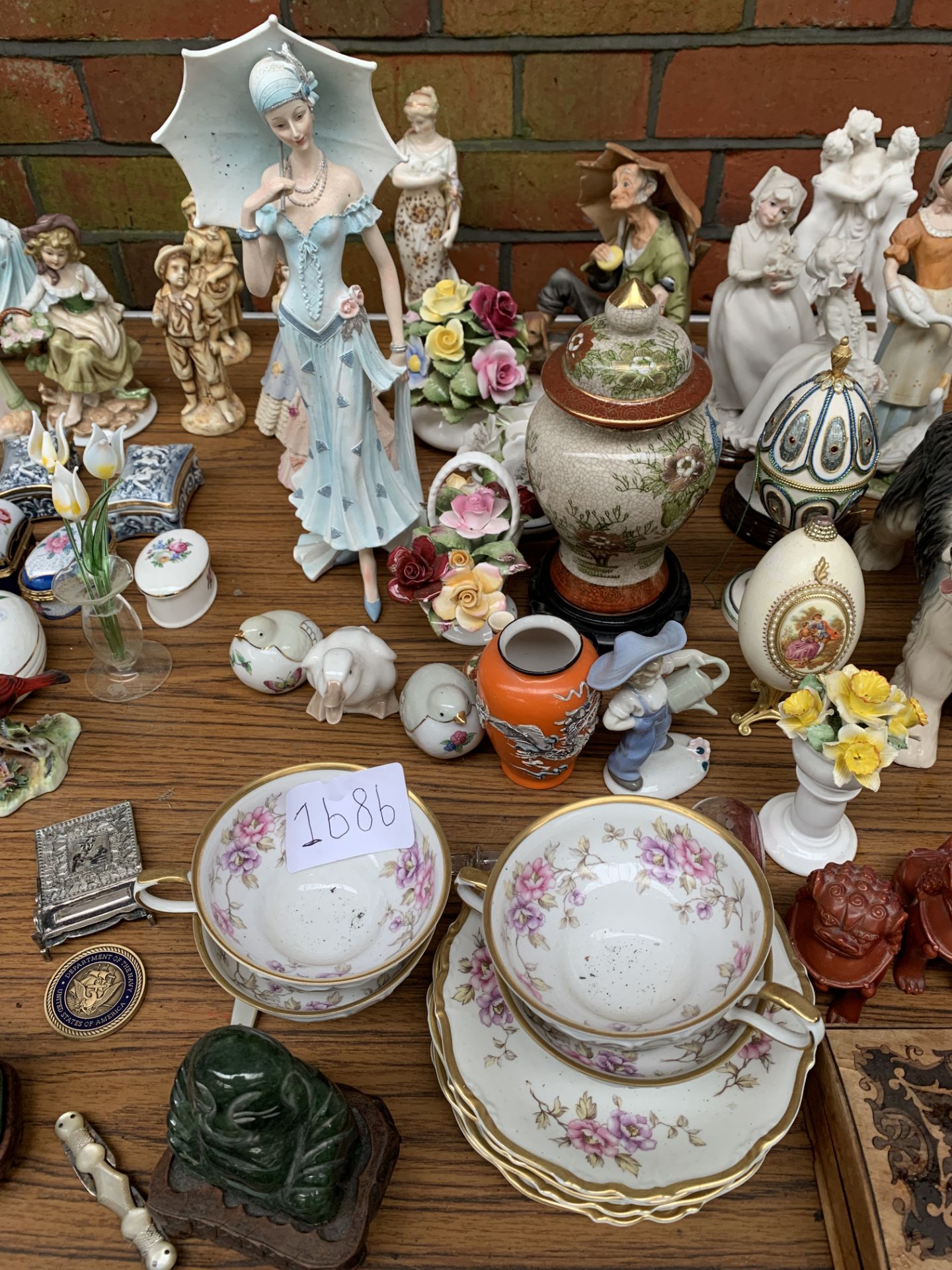 Quantity of china ornaments including Royal Doulton and Coalport - Image 4 of 5