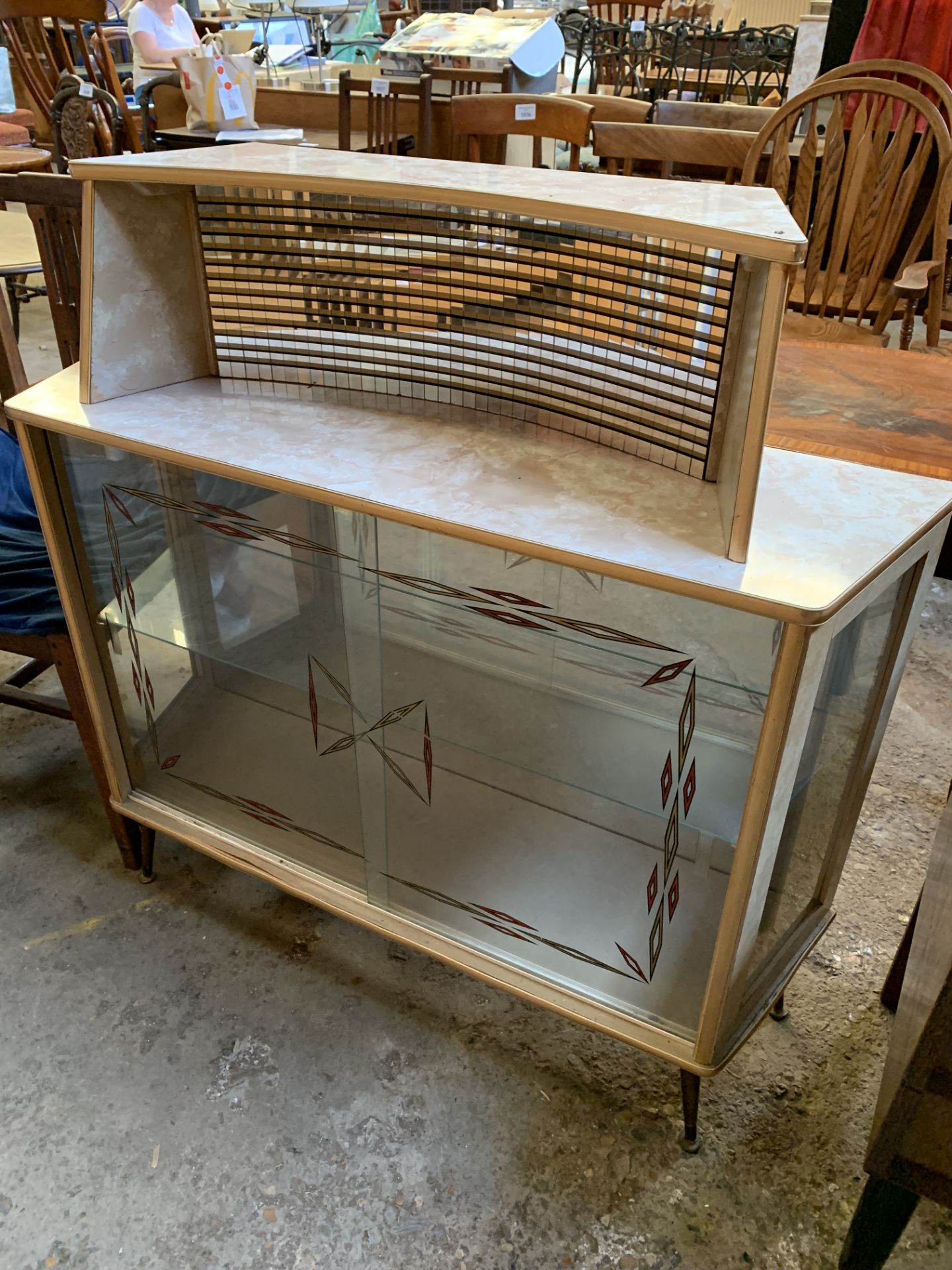 1950/60's cocktail cabinet - Bild 2 aus 6