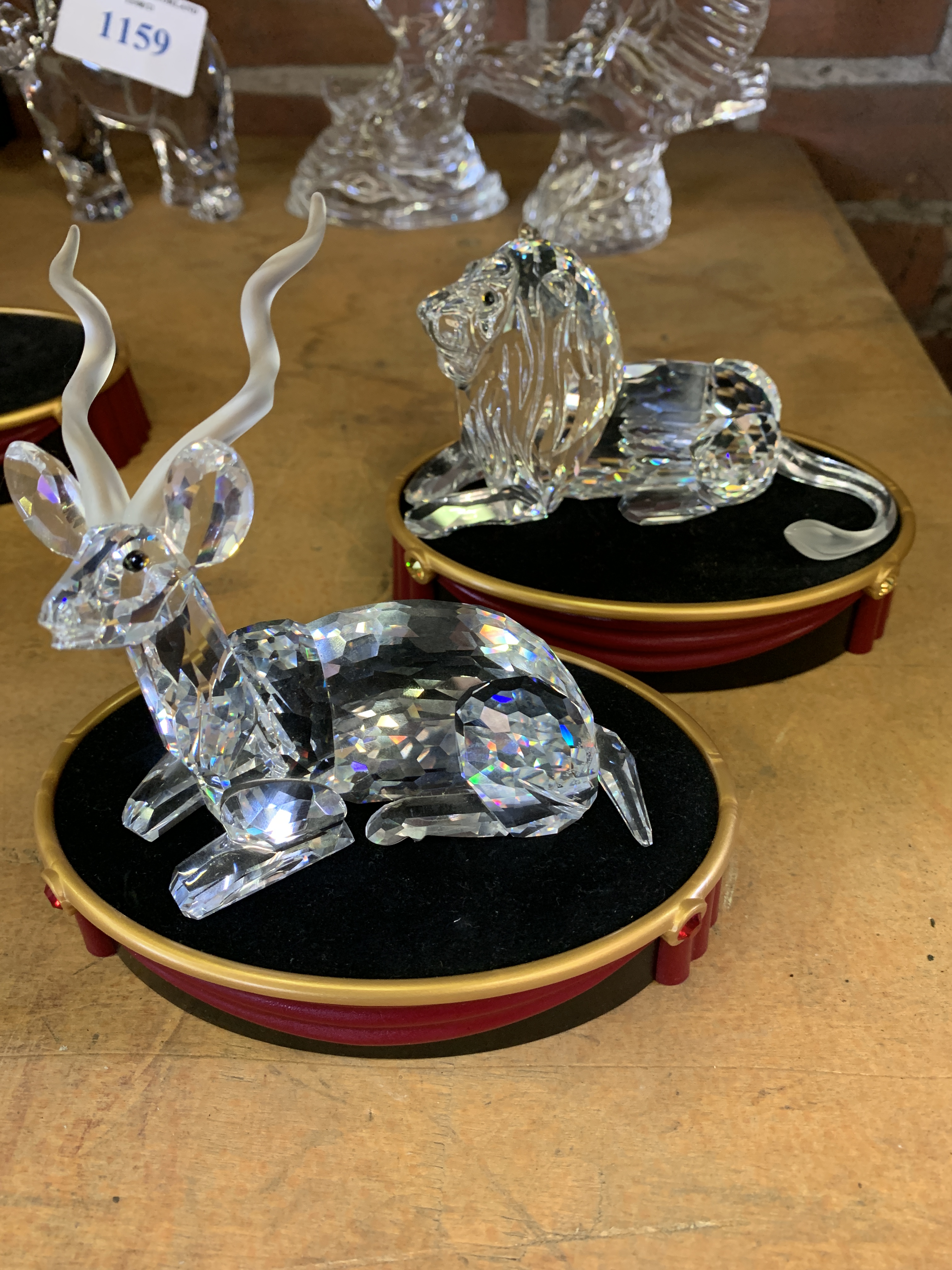 Two Swarovski crystal figurines - Image 2 of 4