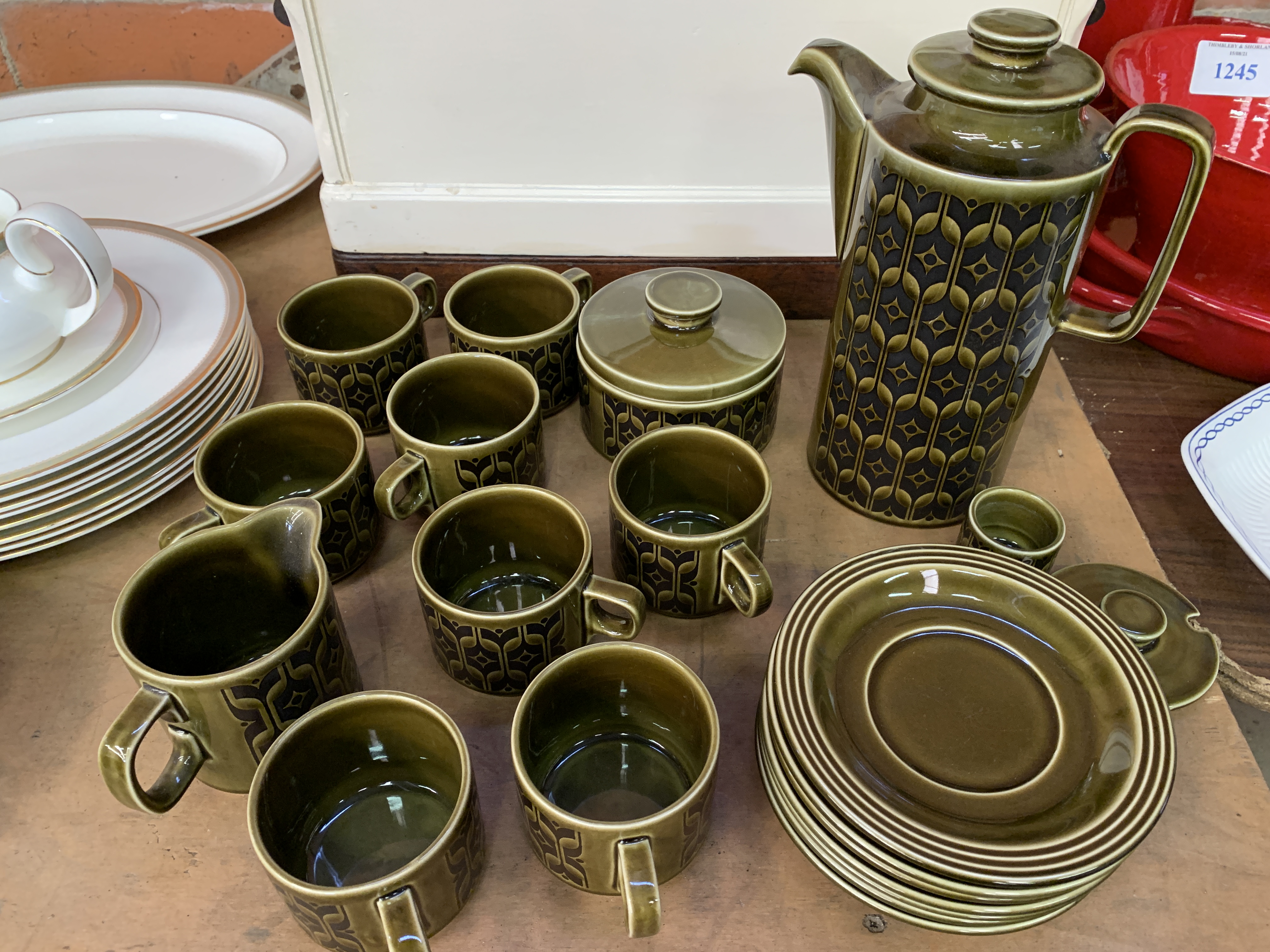 A Hornsea coffee set, together with a Royal Doulton part dinner service - Image 2 of 3