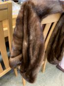 A fur bolero jacket