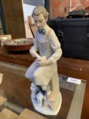 Glazed Lladro figurine 'The Pharmacist'