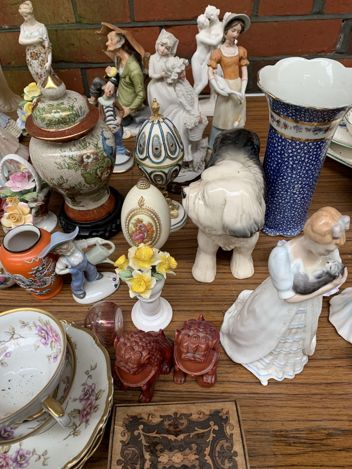 Quantity of china ornaments including Royal Doulton and Coalport - Image 3 of 5