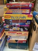 Approximately 100 boxed games and puzzles