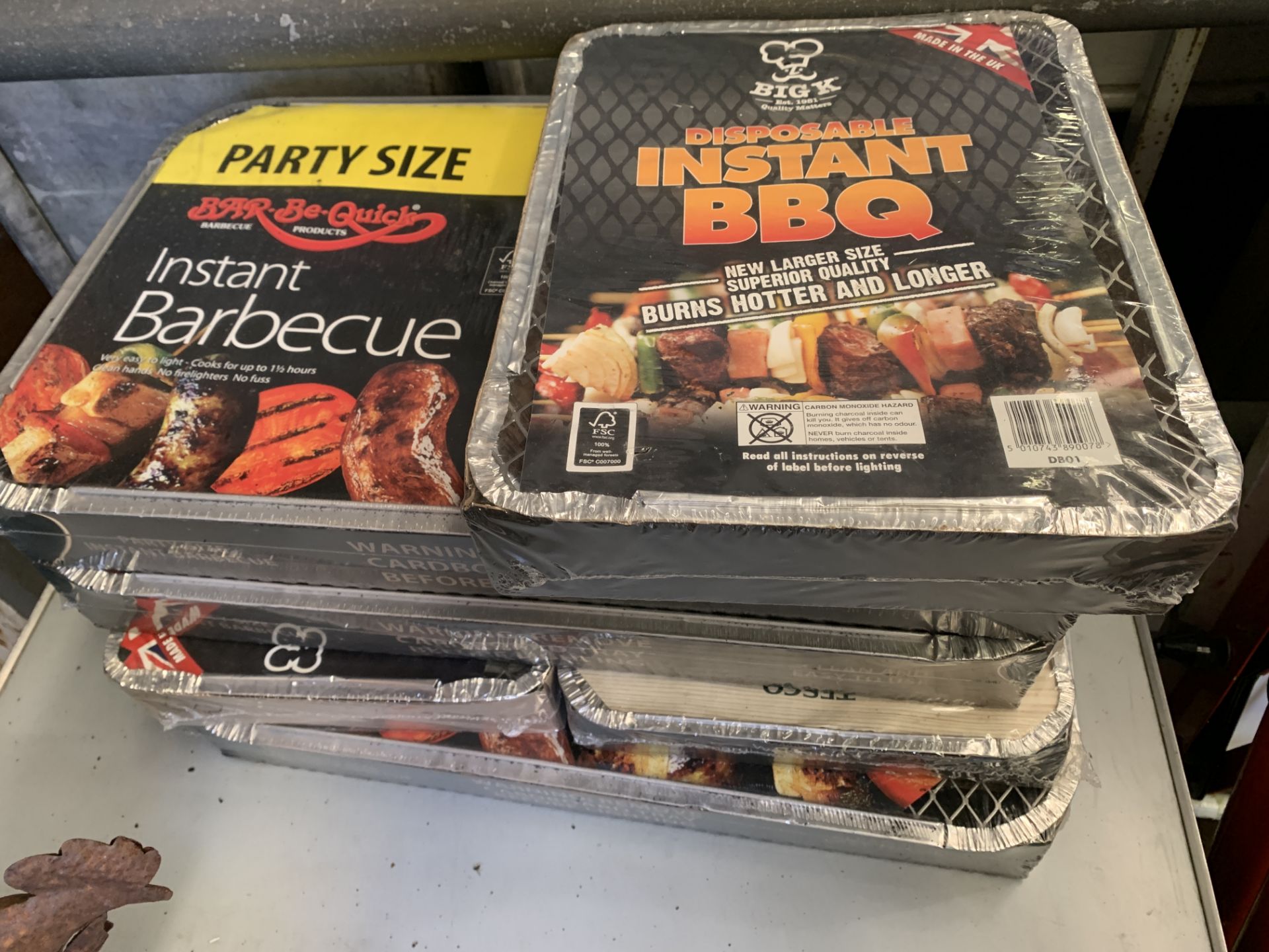 Six disposable instant barbecues - Bild 2 aus 2