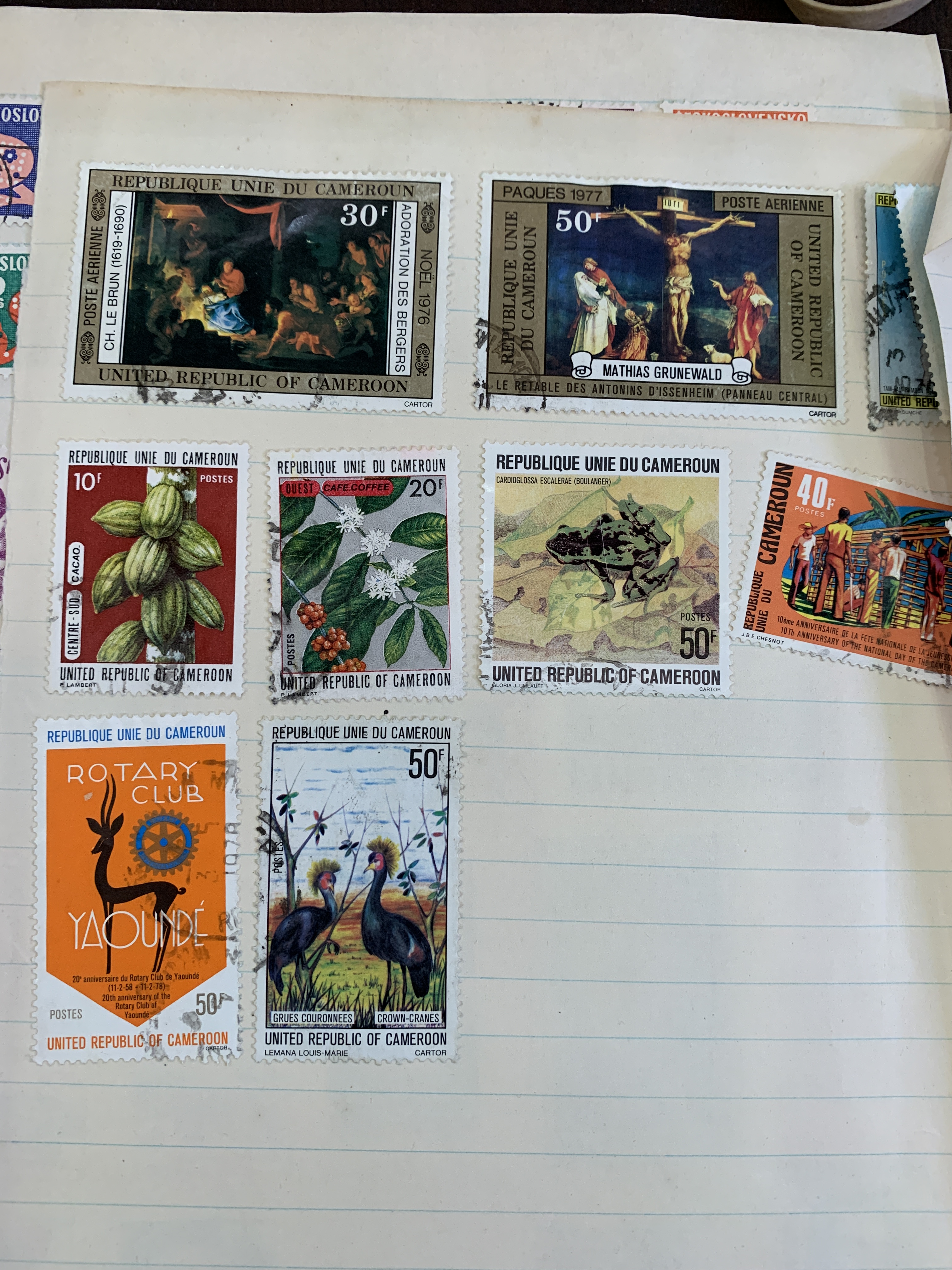 Junior stamp collection in Gay Venturer album and loose material - Image 2 of 4