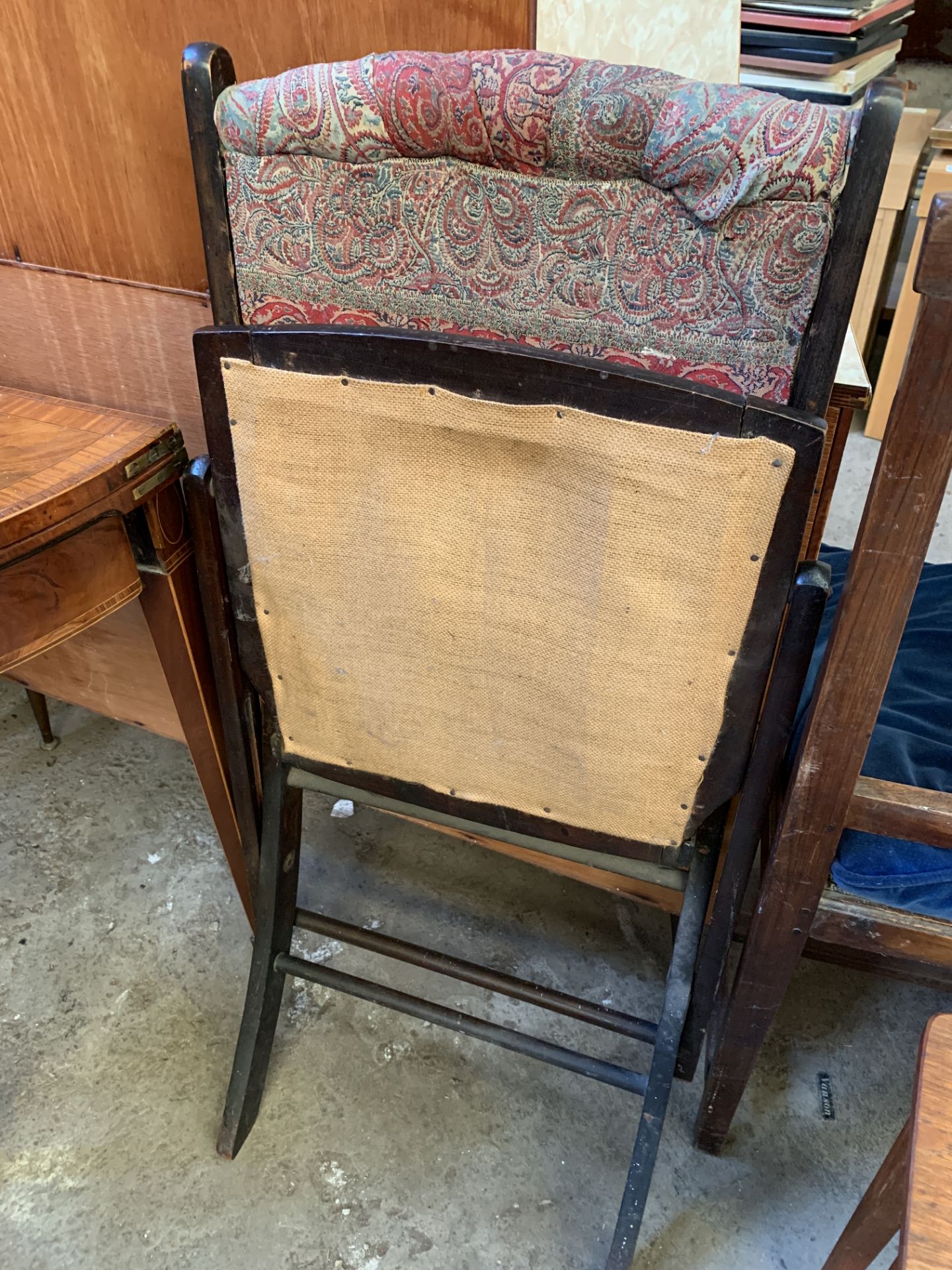 Early 20th century folding chair - Image 5 of 5