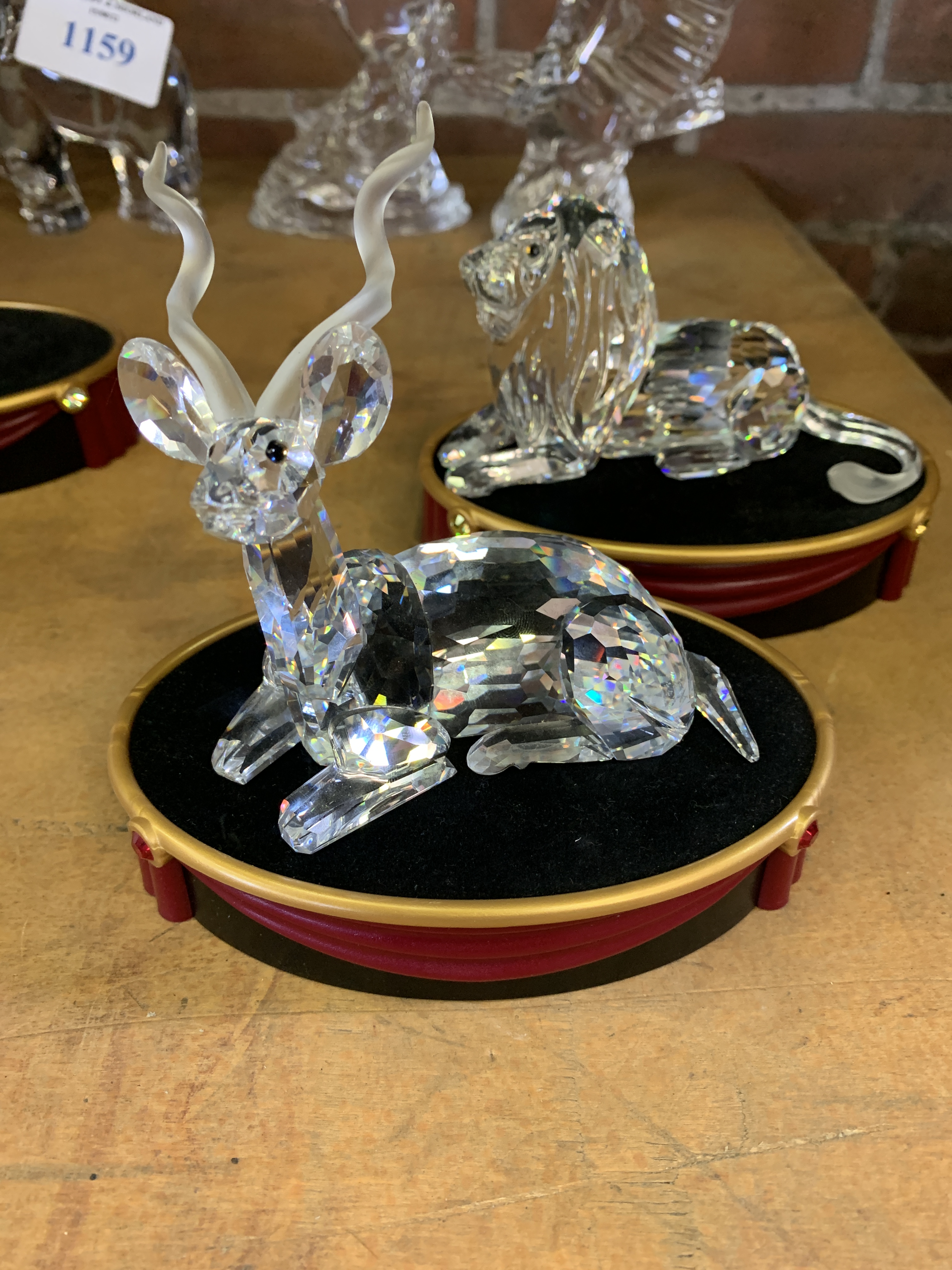 Two Swarovski crystal figurines - Image 3 of 4
