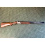 Zoli 12 bore over and under shotgun and cleaning kit. The buyer must have a Shotgun Licence