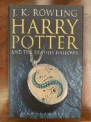 Harry Potter and The Deathly Hallows, by J. K. Rowling, 1st Edition, hard back