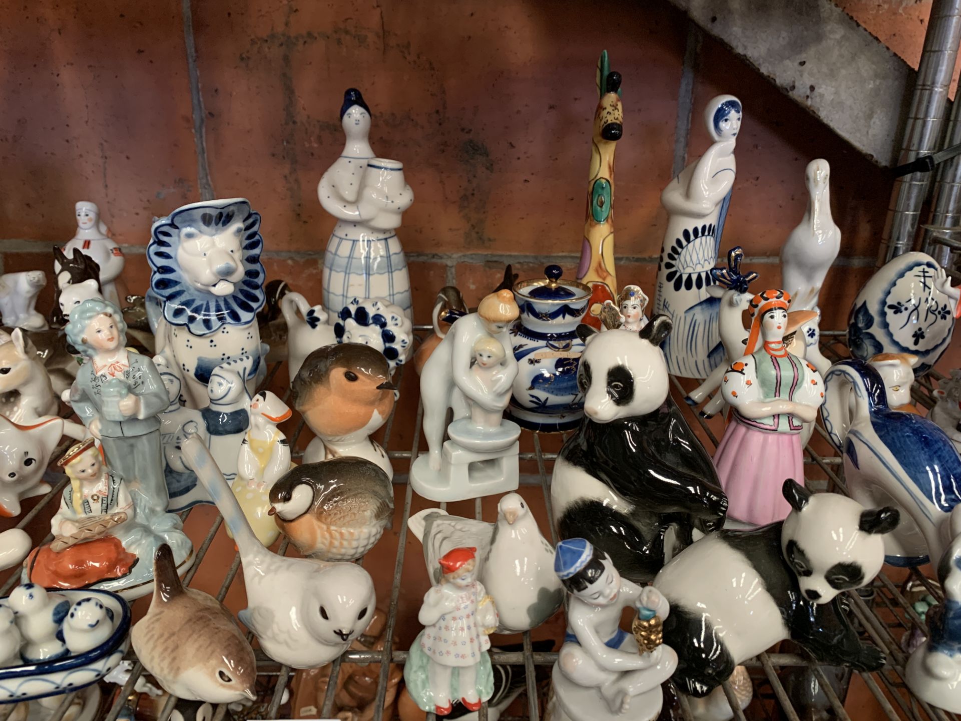 Approximately 150 Russian made ceramic figurines - Image 4 of 5