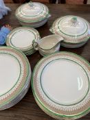 A Lowsal ware part dinner service