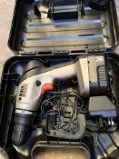 Black and Decker cordless drill and belt sander