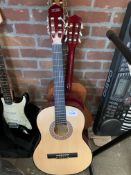 Three acoustic guitars