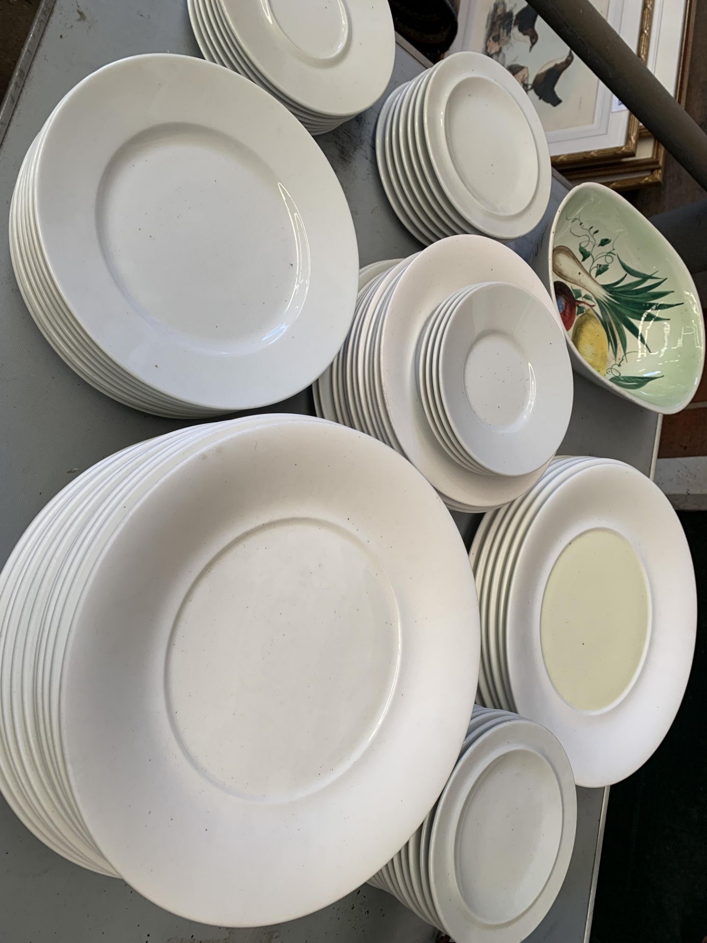 Seventy-two pieces of white tableware - Image 3 of 5