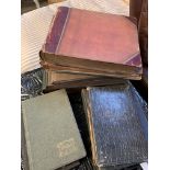 Nine early 20th century photograph albums