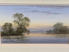 Two framed and glazed watercolours, one signed Stephen Foster