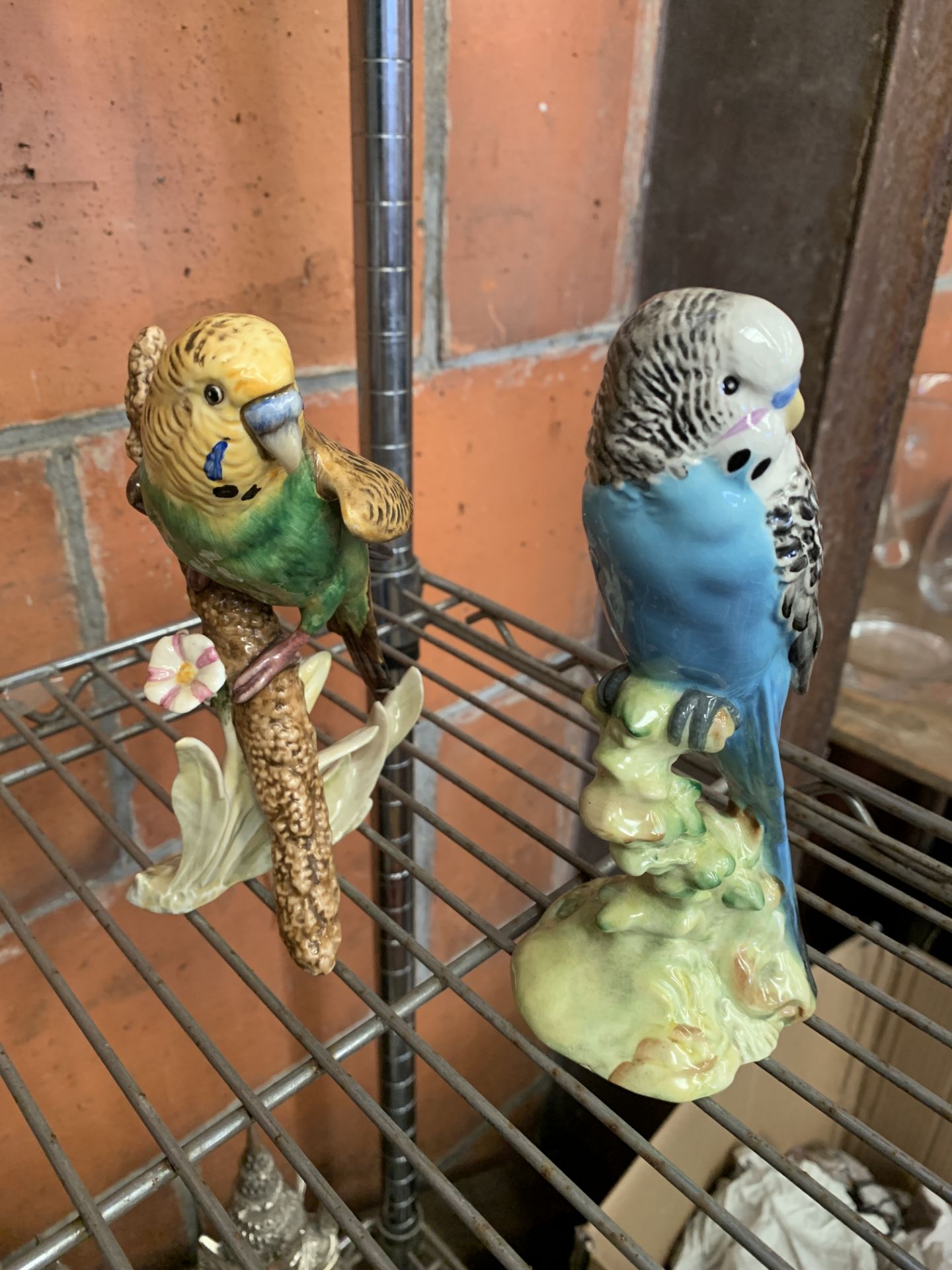 A quantity of Lladro and Nao figurines, a Beswick budgerigar and a Goebel budgerigar - Image 4 of 4