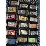 Collection of 24 Zippo lighters in original boxes