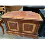 Mahogany low cabinet