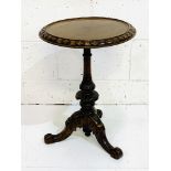 Victorian mahogany wine table
