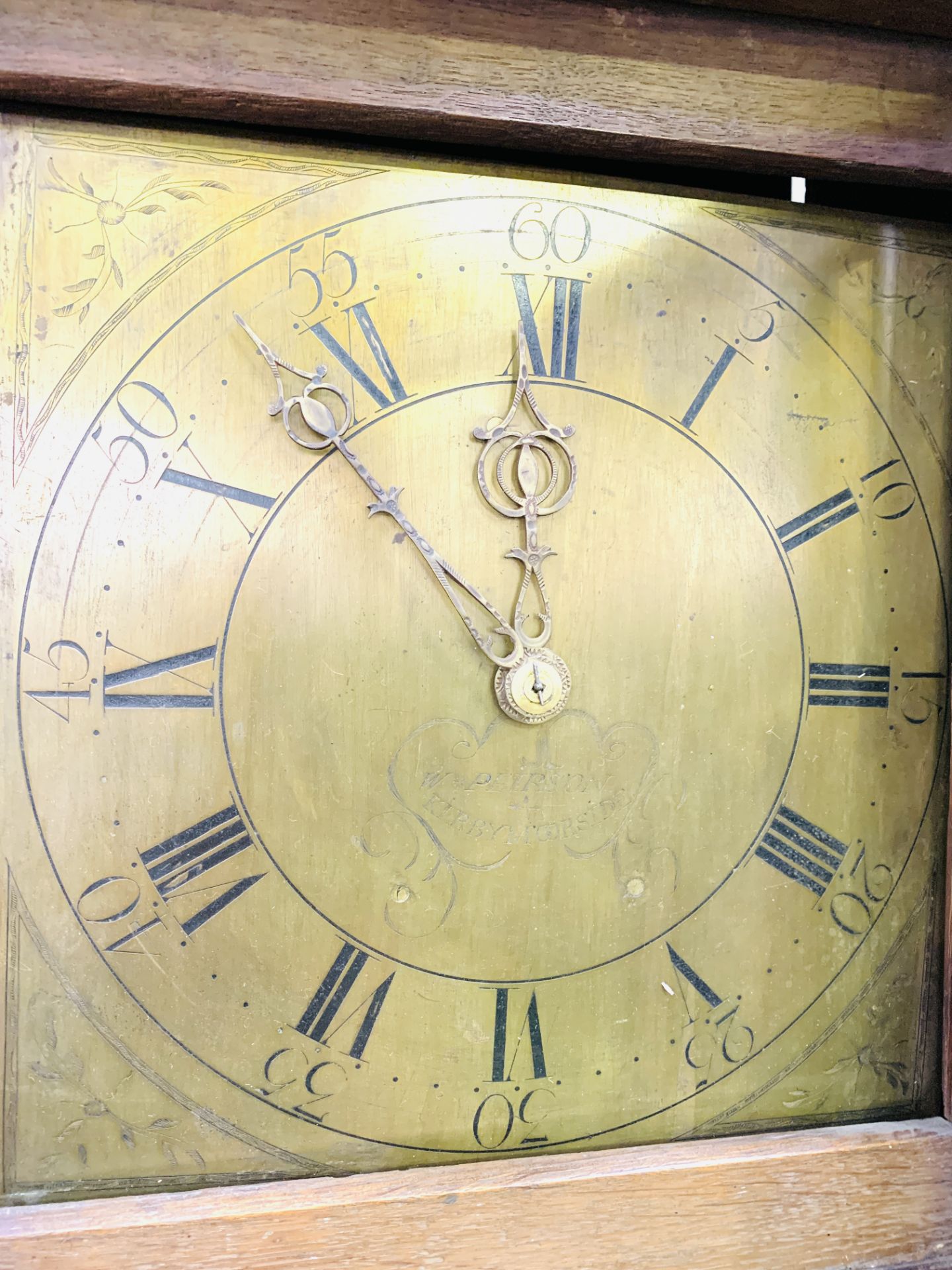 18th century long case clock - Image 4 of 7