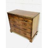 Mid 18th Century mahogany chest of four graduated drawers