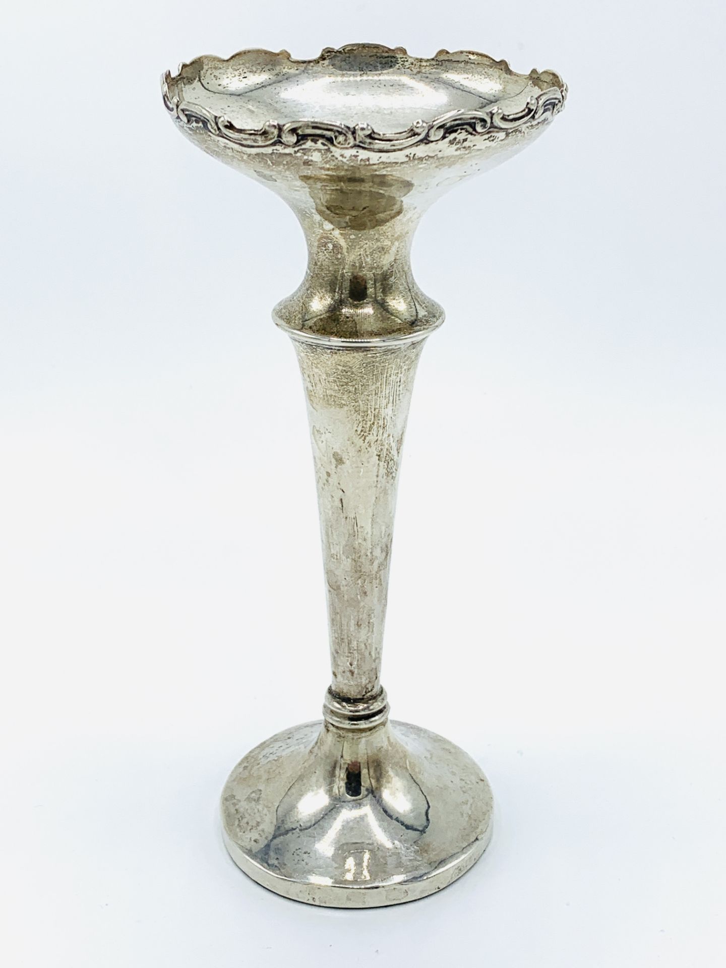 John Rose Sterling silver bud vase, 1922 - Bild 4 aus 4