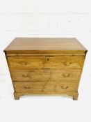 Early 19th century chest of drawers