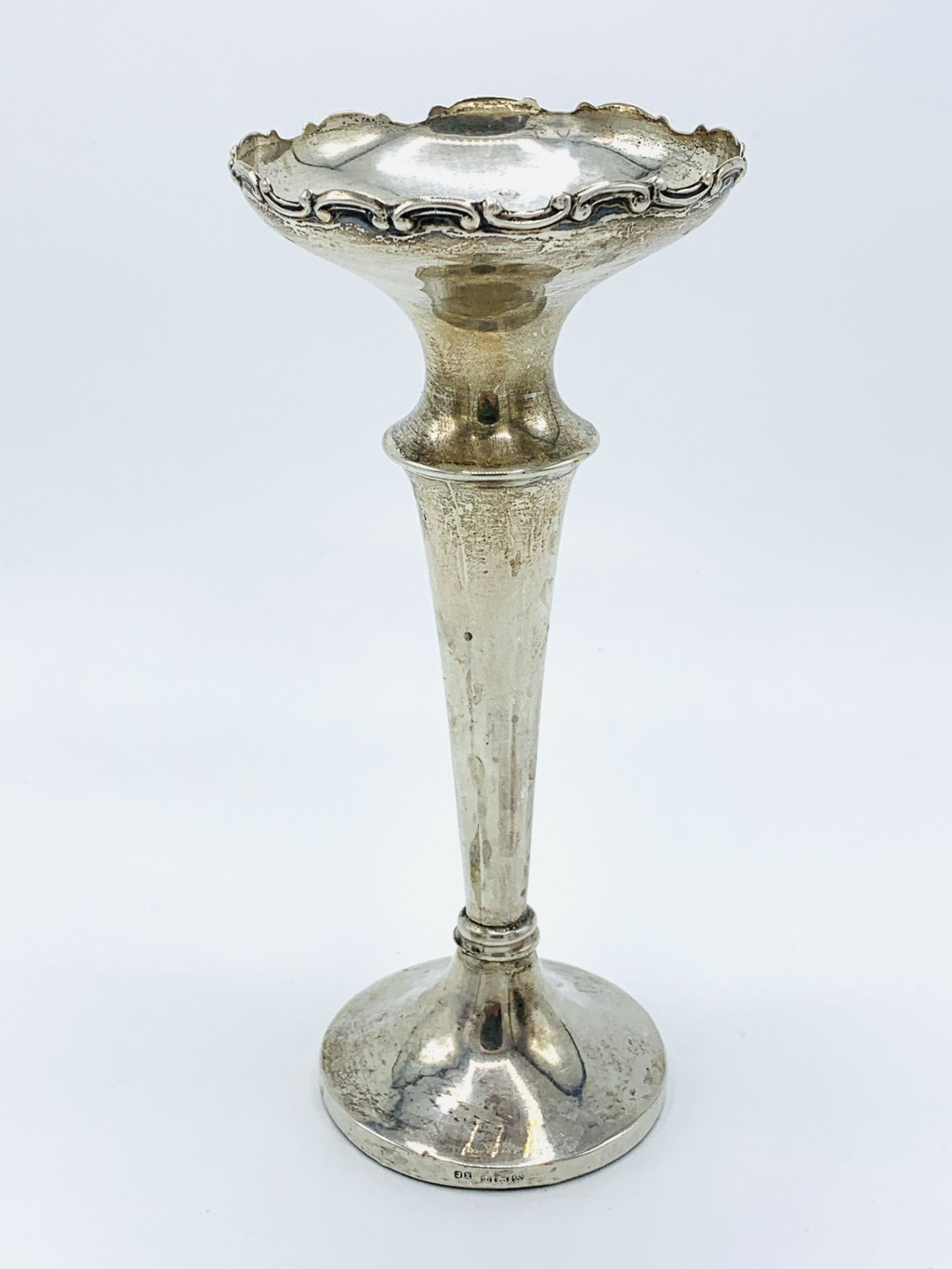 John Rose Sterling silver bud vase, 1922 - Bild 3 aus 4