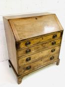 Georgian mahogany bureau