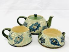 A James Macintyre & Co. batchelor's tea set