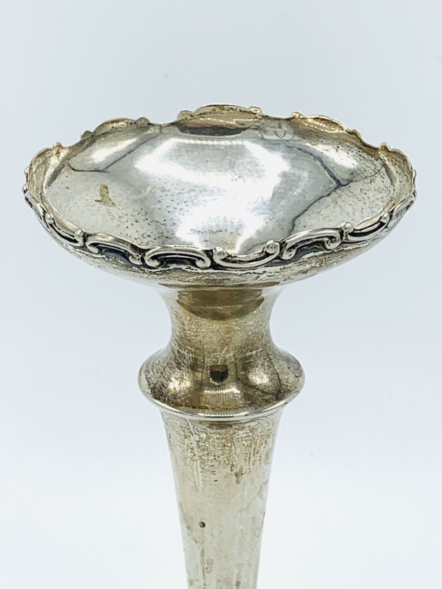 John Rose Sterling silver bud vase, 1922 - Bild 2 aus 4