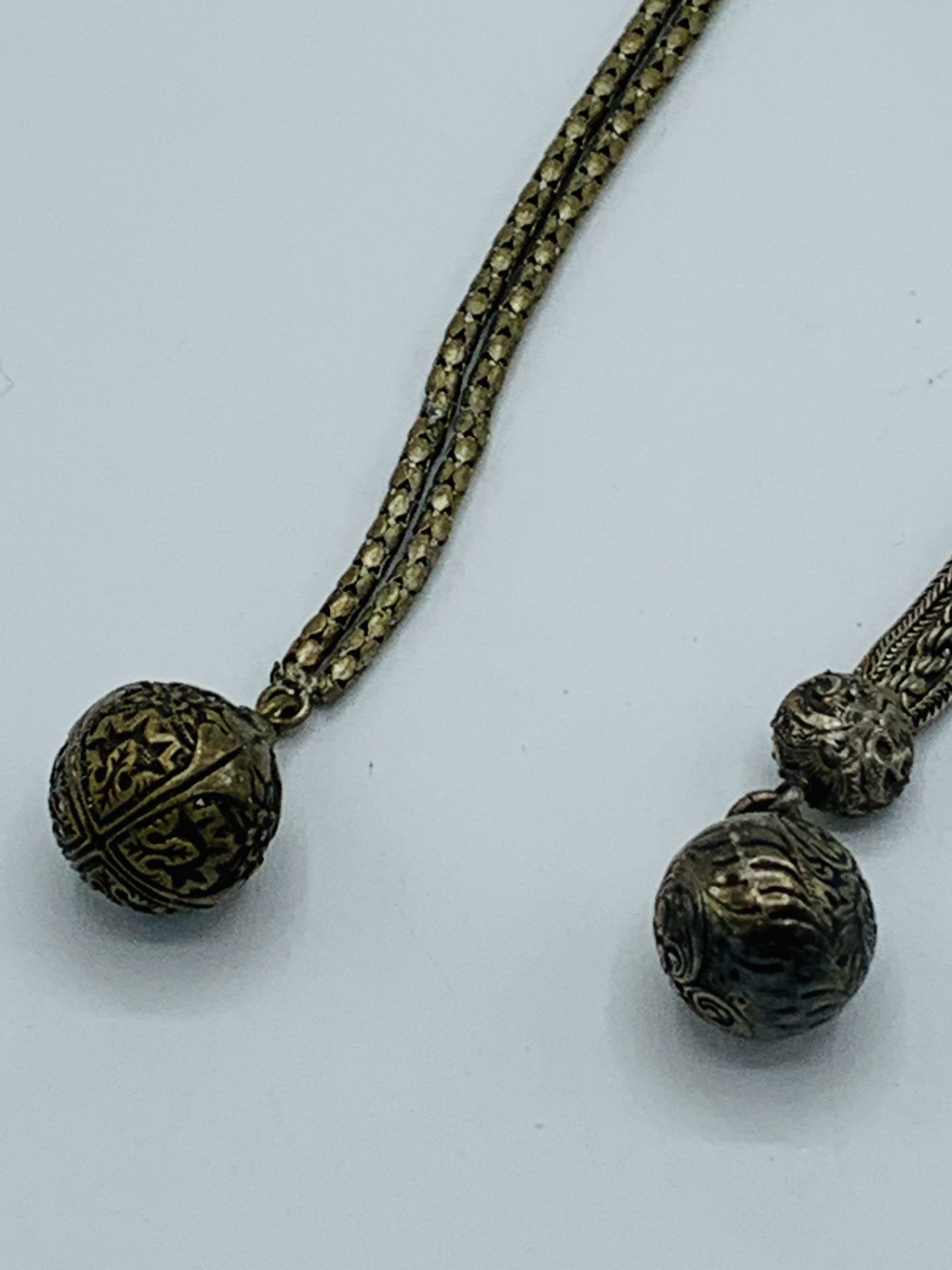 Two decorative ball fobs - Image 4 of 5