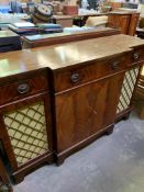 Mahogany breakfront chiffonier