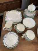 China part tea set manufactured for Harrods Ltd