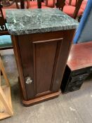 Mahogany pot cupboard